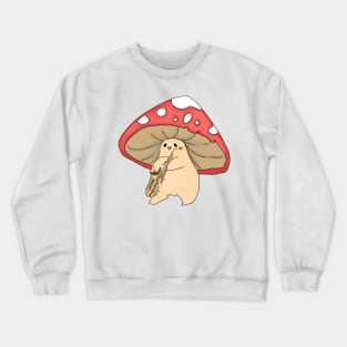 Funky Fungi Saxophone Crewneck Sweatshirt